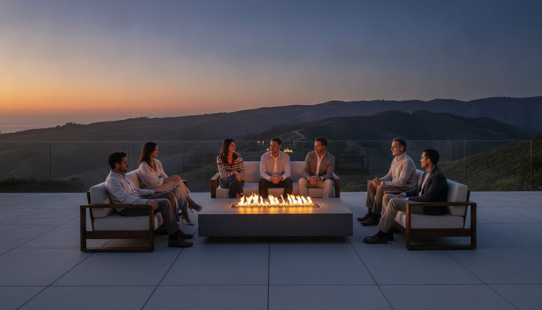 Low Profile Propane Fire Tables: The Architectural Guide to Modern Outdoor Luxury