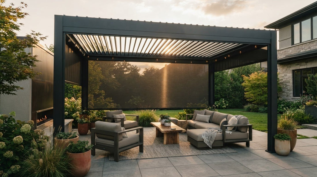 Patio Pergola with Privacy Screens: The 2026 Architectural Buying Guide
