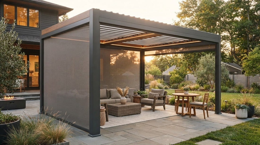 Pergola with Retractable Screens: A Practical Buyer’s Guide