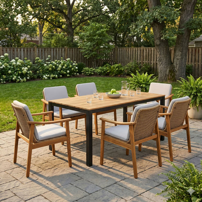 7-Piece Outdoor Patio Dining Set