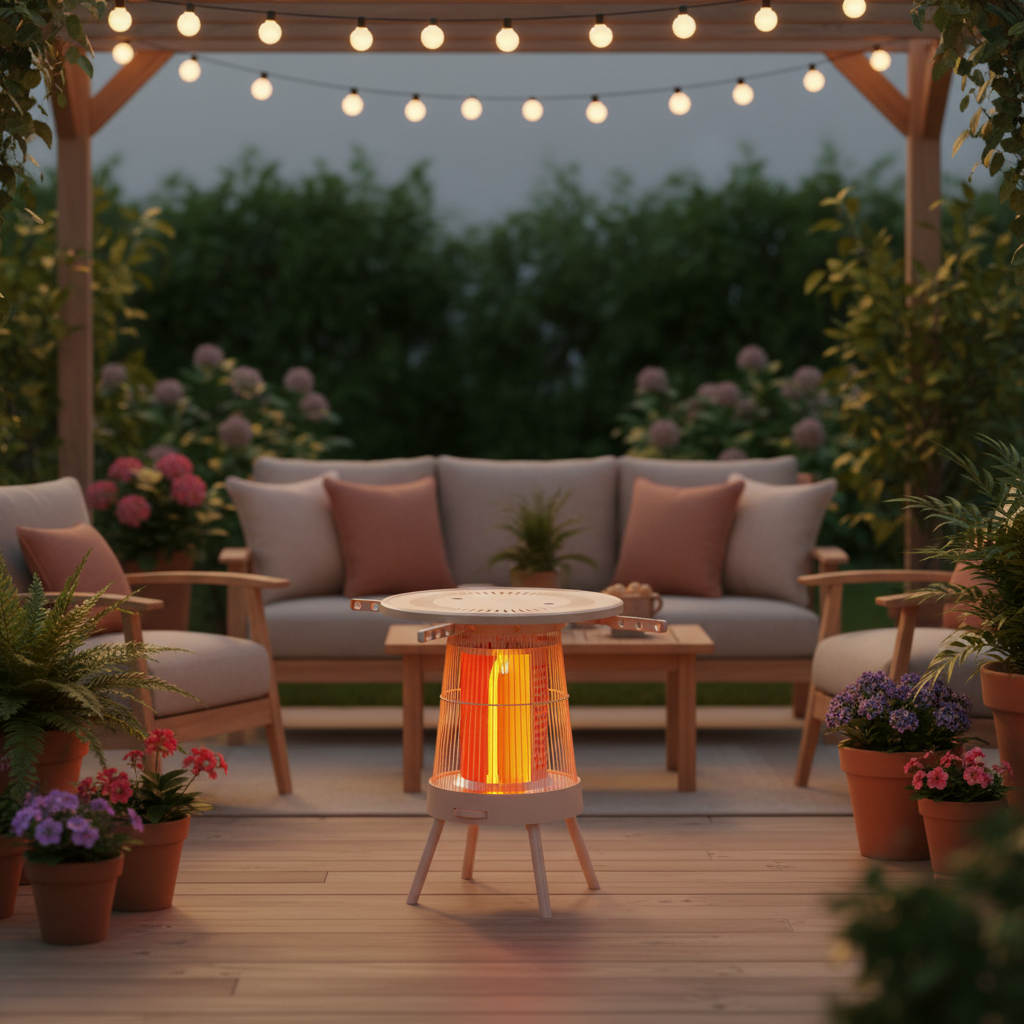 50 Hz Portable Electric Outdoor Camping Patio Space Heater Energy Saving Stove Boil Water Tea Making Household Aquecedor Lareira