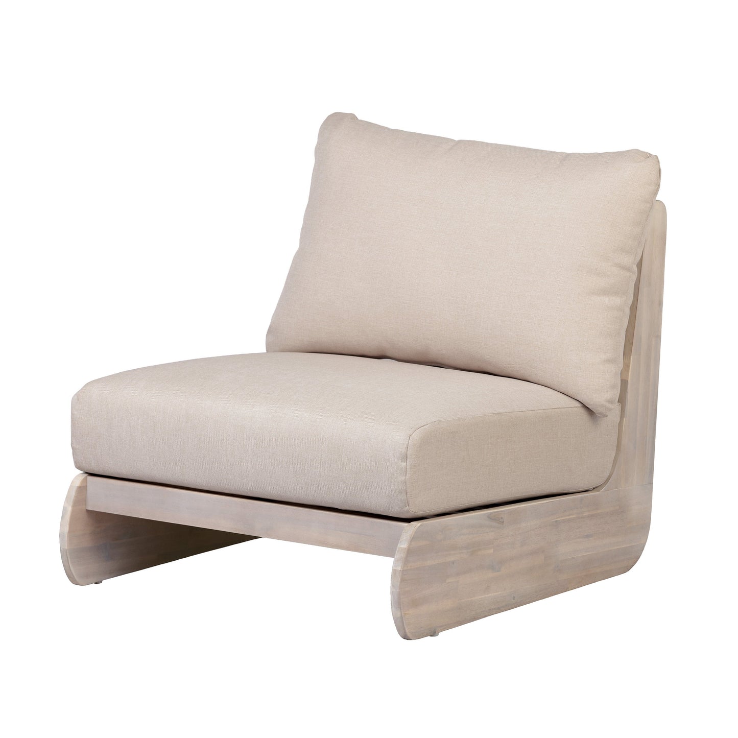 Outdoor Acacia Lazy 5 Seater Chat Set