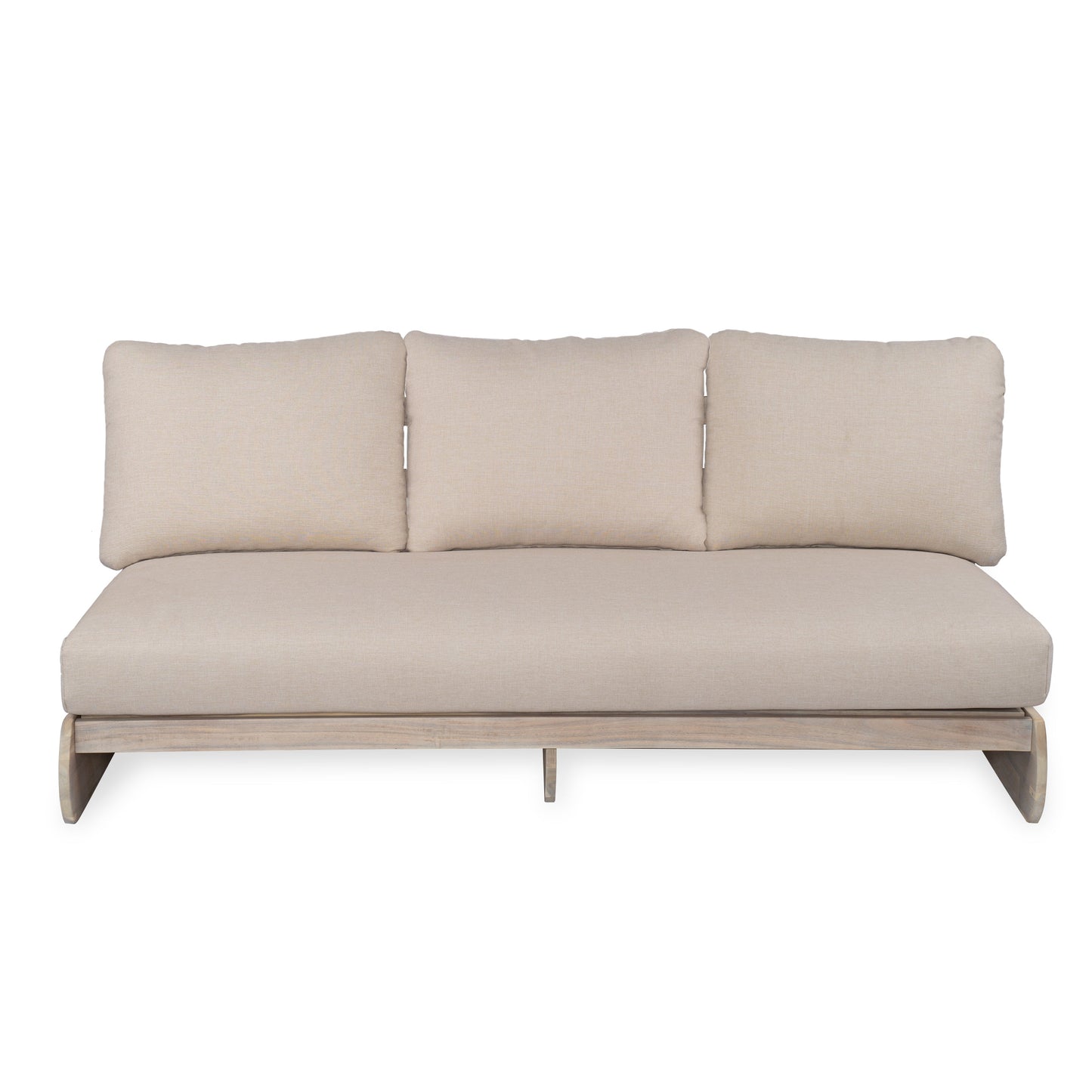 Outdoor Acacia Lazy 5 Seater Chat Set