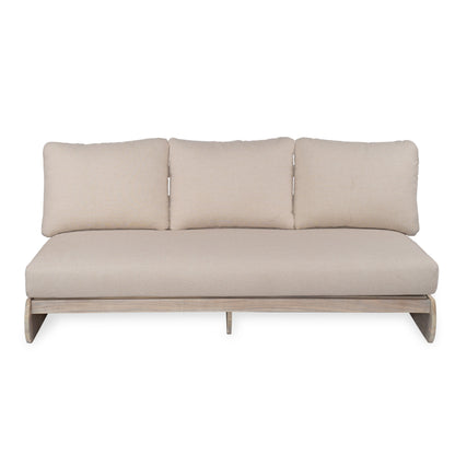 Outdoor Acacia Lazy 5 Seater Chat Set