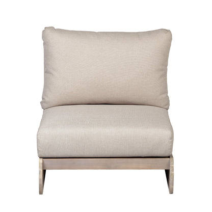 Outdoor Acacia Lazy 5 Seater Chat Set